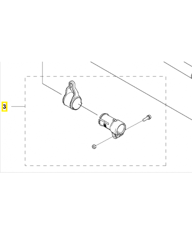 Arrêtoir 522920804 . Pièce détachée Husqvarna