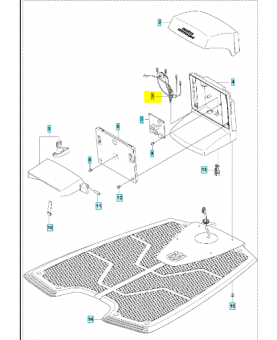 câblage complet 544983806. Pièce de rechange Husqvarna