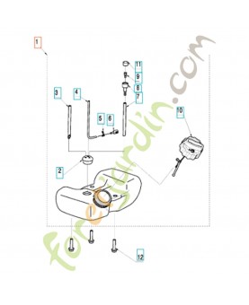 RÉSERVOIR DE CARBURANT COMPLET 585301103
