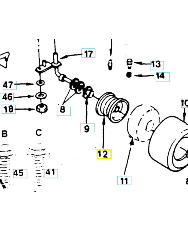 jante husqvarna 532106732 et 532125021