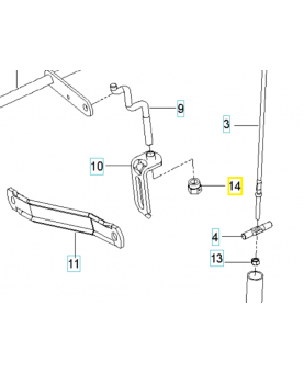 Écrou 589464902. Pièce détachée Husqvarna