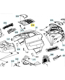 Carter 587485901. Pièce détachée Husqvarna