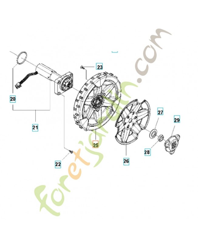 ROUE COMPLÈTE 582280203