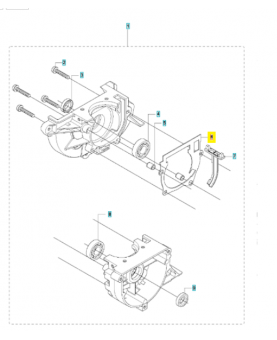 Joint 593777601. Pièce détachée Husqvarna