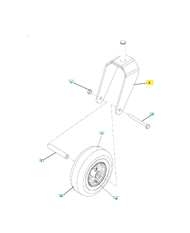étrier 539110175. Pièce détachée Husqvarna étrier 539110175. Pièce détachée Husqvarna