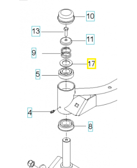 Rondelle 596319801. Pièce détachée Husqvarna