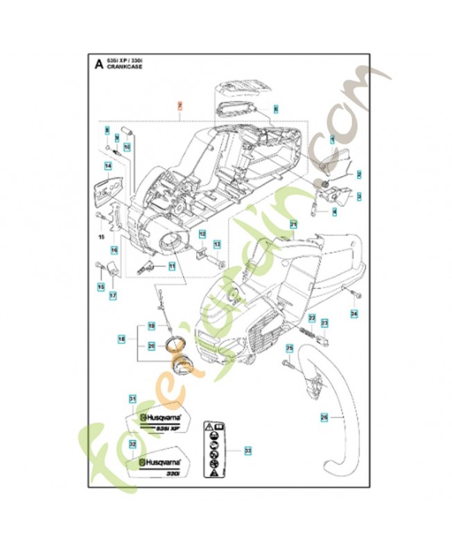 CARTER MOTEUR COMPLET 581268402