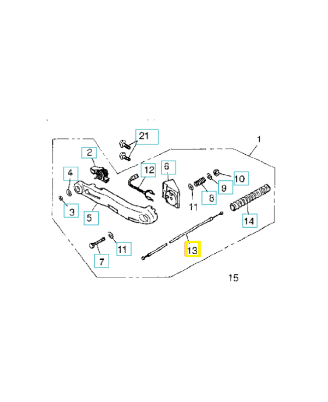 Câble 512662301. Pièce détachée Husqvarna