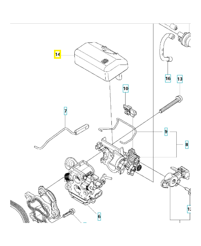 Filtre a air 599729402. Pièce détachée Husqvarna