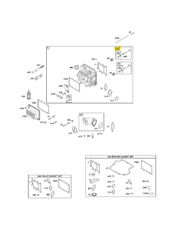 791935 Soupape d'échappement briggs & Stratton 791935 Soupape d'échappement briggs & Stratton