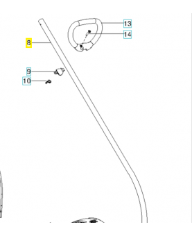Kit service 580446609. Pièce détachée Husqvarna