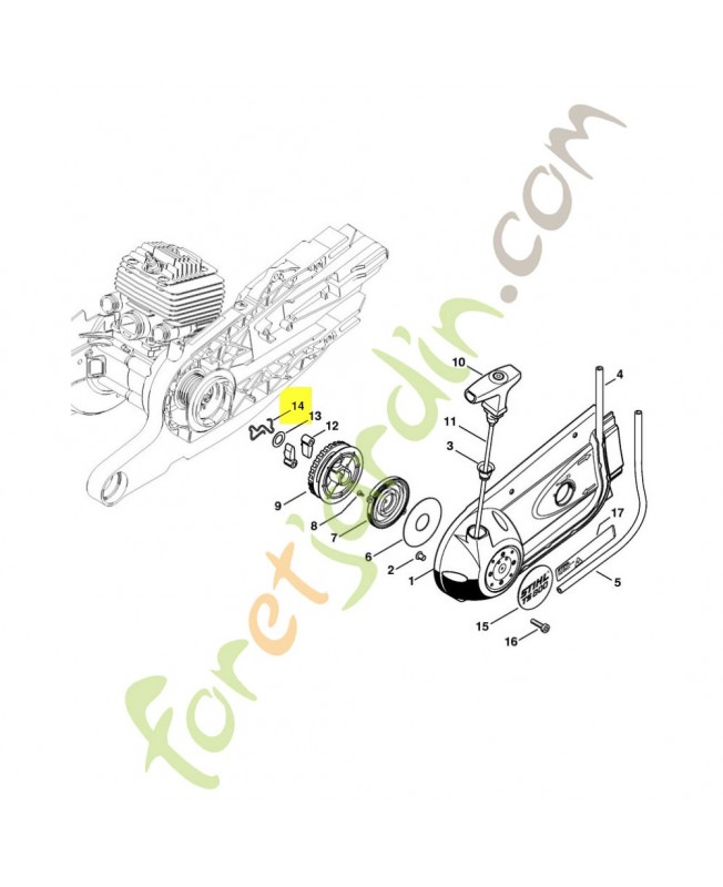 Ressort du cliquet 4224-195-3501