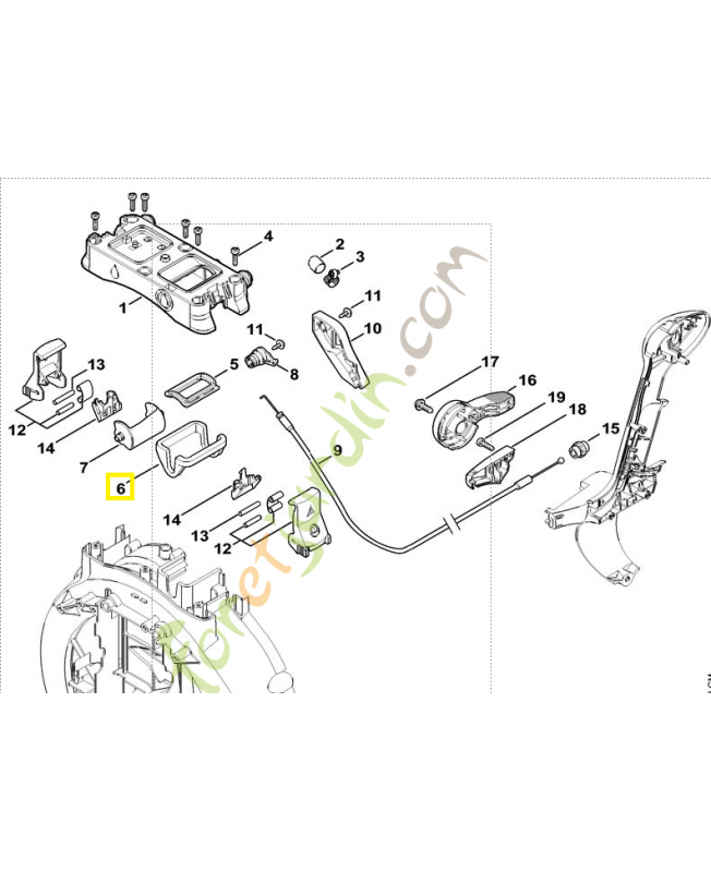 Joint 4244-519-0103. Pièce de rechange Sithl / Vicking