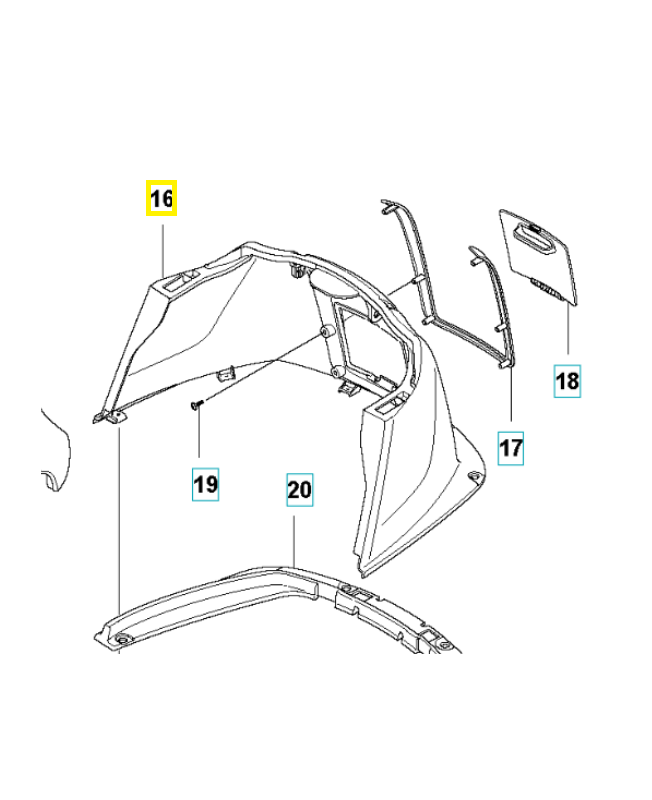 Base 596233701. Pièce détachée Husqvarna Base 596233701. Pièce détachée Husqvarna