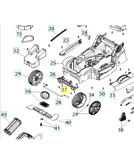 Vis 589664401. Pièce détachée Husqvarna