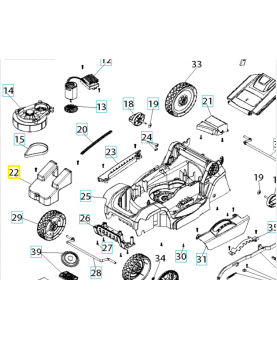 Poids 589632401. Pièce détachée Husqvarna