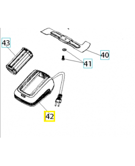 Chargeur 589627902. Pièce détachée Husqvarna