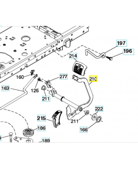 Pedale husqvarna 588921001
