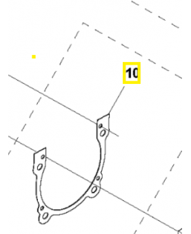 Joint 576591601. Pièce de rechange Husqvarna