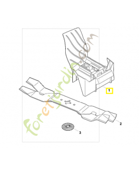 Obturateur kit mulching 448 6356-760-8300. Pièce de rechange Sithl / Vicking