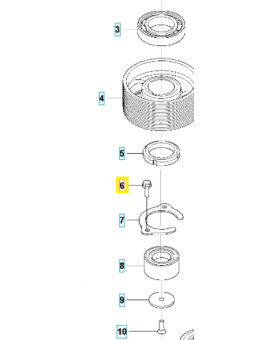 Vis 506570105. Pièce de rechange Husqvarna