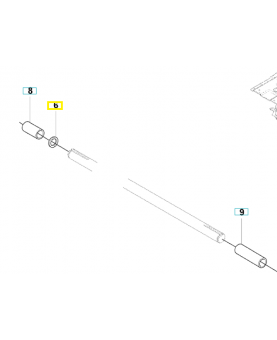 Rondelle 506945801. Pièce de rechange Husqvarna