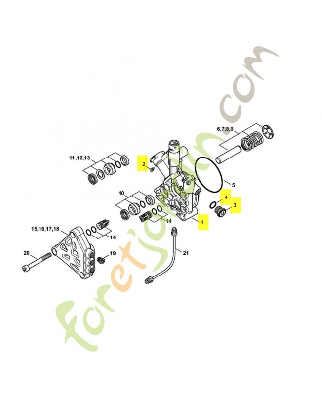 Carter de pompe 4768-700-4001