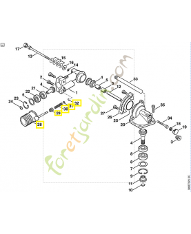 Dispositif de blocage complet 4230-640-4511. Pièce de rechange Sithl / Vicking