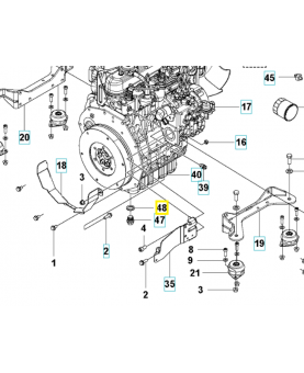 Joint 578009602. Pièce de rechange Husqvarna