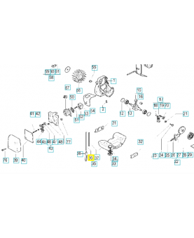 Tuyau huile (mm180) 538229717. Pièce de rechange Husqvarna