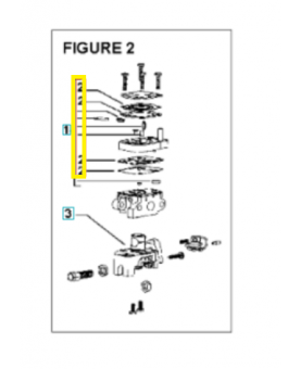 Jeu de joints 538249802. Pièce de rechange Husqvarna