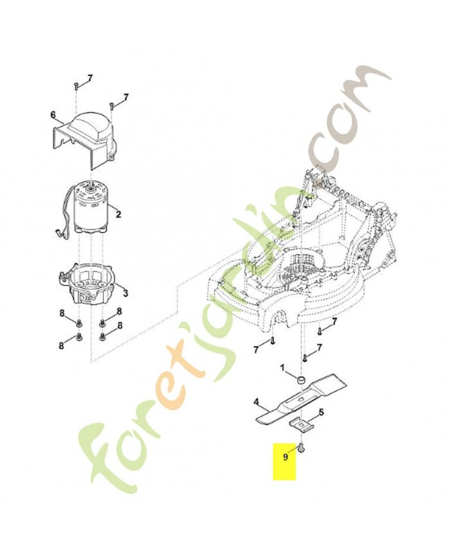 Vis six pans m8x20 9018-321-1800