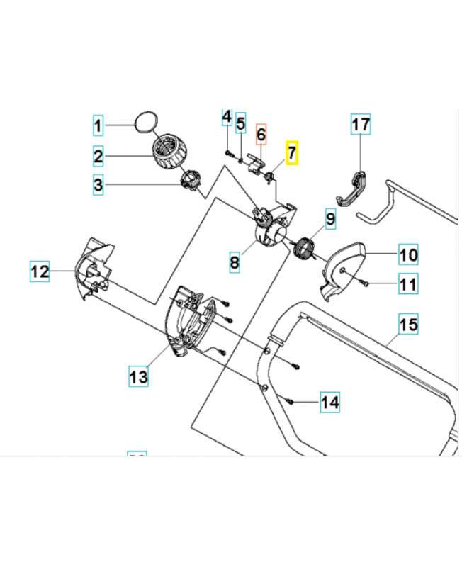 Ressort 523045201. Pièce de rechange Husqvarna