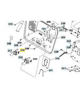 Ressort 591449001. Pièce détachée Husqvarna