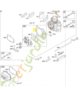 697230 Joint culasse Briggs & Stratton  0003-000-1536. 