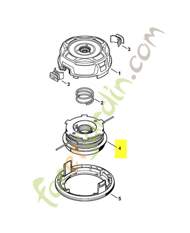 Bobine avec capuchon 4002-740-6900