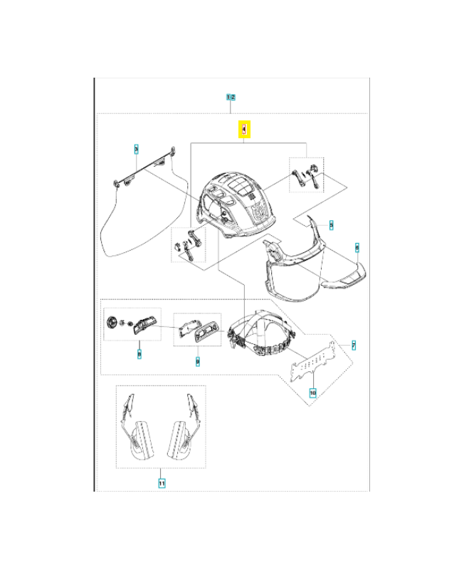 Kit bras de liaison h30 5872630010 - Pièce de détachée Husqvarna Kit bras de liaison h30 5872630010 - Pièce de détachée Husqvarna
