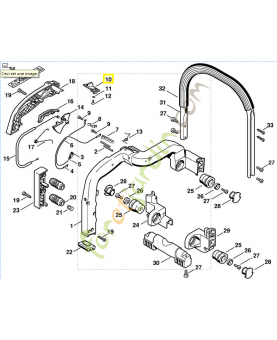 Curseur combine 4221-180-2000. Pièce de rechange Sithl / Vicking