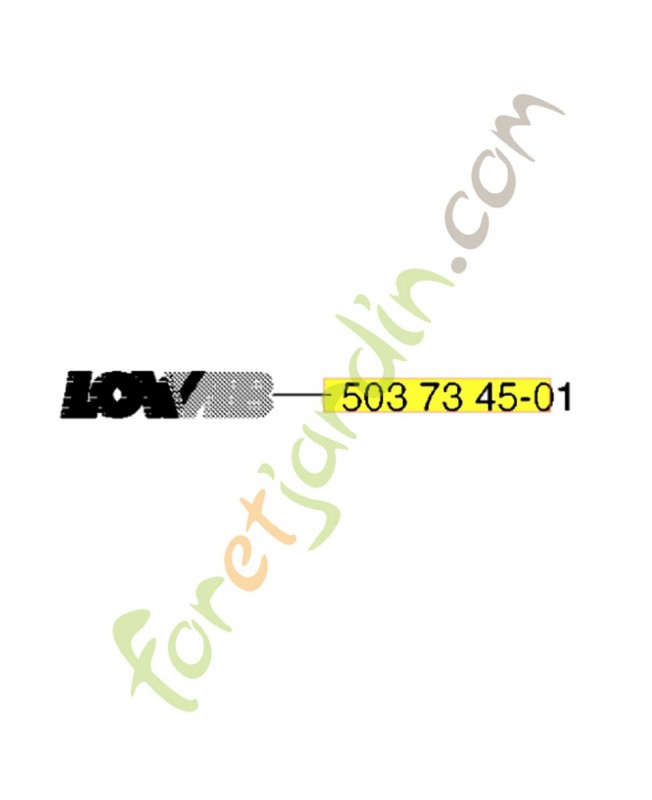 Autocollant 503734501 Autocollant 503734501