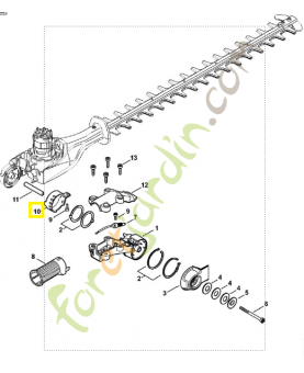 Secteur encliquetage 4859-642-4600. Pièce de rechange Sithl / Vicking