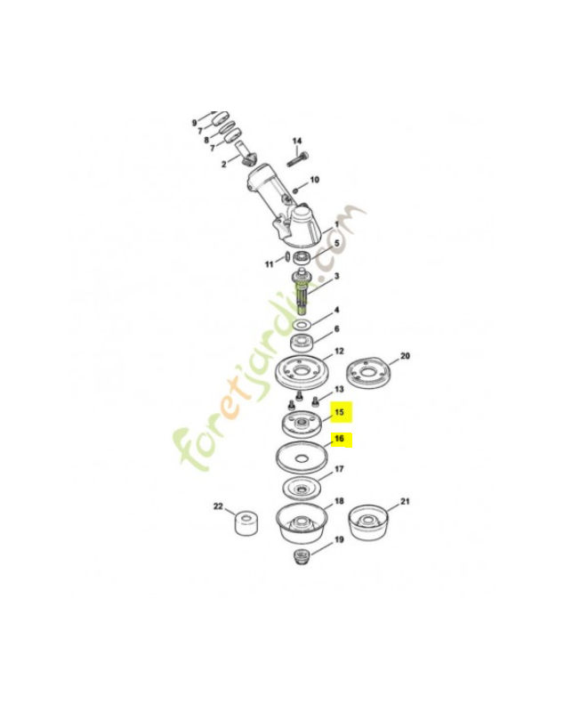 Disque de pression 41287103800 . Pièce de rechange Sithl / Vicking Disque de pression 41287103800 . Pièce de rechange Sithl / Vicking