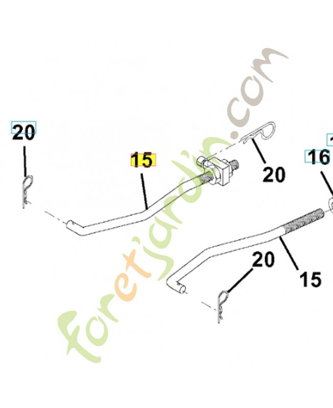Suspension avant 532127218 Suspension avant 532127218