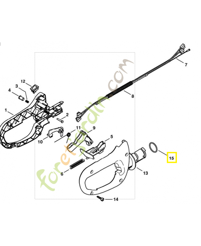 Anneau de joint a28 x 3.5 9645-945-7790. Pièce de rechange Sithl / Vicking