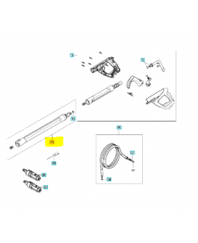 Tube g5 nozzle tube- dark grey