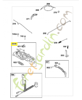 Frein 0003-000-3583. Pièce détachée Stihl / Vicking