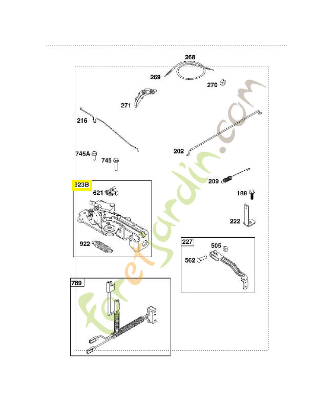 Frein 0003-000-3583. Pièce détachée Stihl / Vicking Frein 0003-000-3583. Pièce détachée Stihl / Vicking