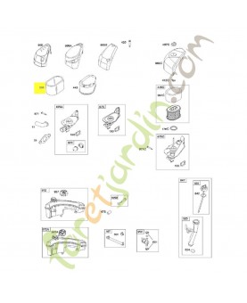 793676  Pré-filtre Briggs & Stratton