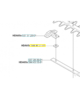 rondelle 544462701. Pièce de rechange Husqvarna