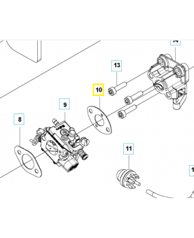 Joint 576399102. Pièce de rechange Husqvarna
