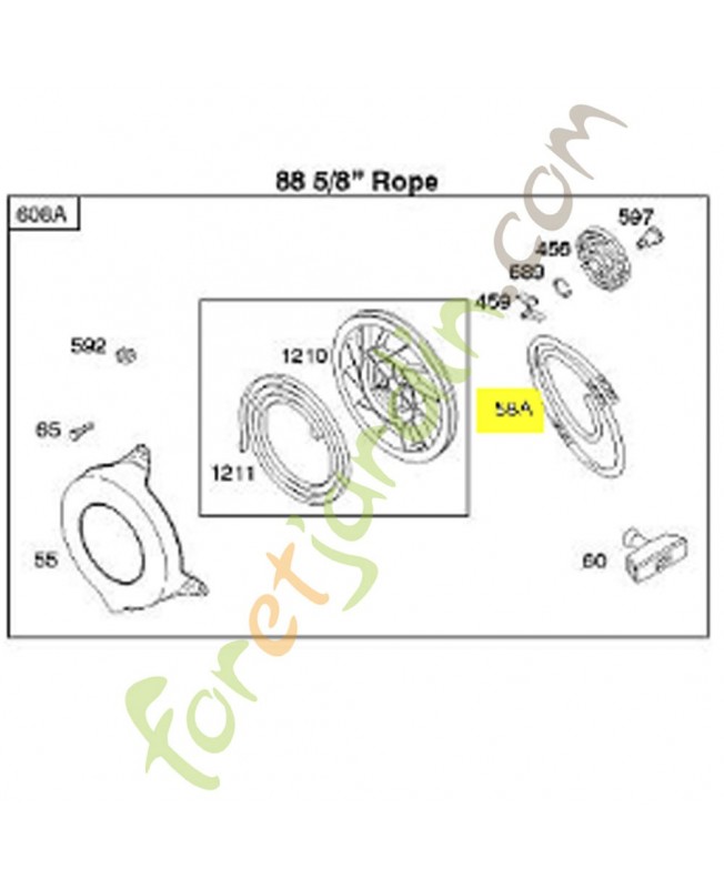 697316 Cable demarrage 697316 Cable demarrage